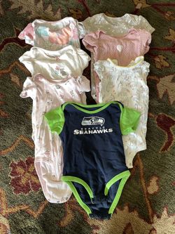 18 Month Girls Short Sleeve Onesie Lot