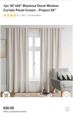 Project 62 Blackout Curtains Set Of 4