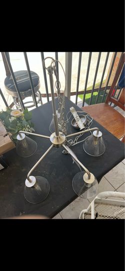 Sliver chandelier i