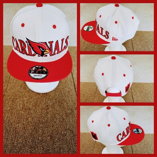ARIZONA CARDINALS NFL FOOTBALL π SNAPBACK HAT.