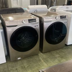 Samsung Front Load Washed And Dryer Set