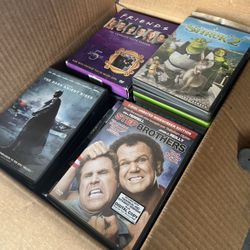 Large Box Of Great DVD And Blu-ray’s  1$ Per Item 