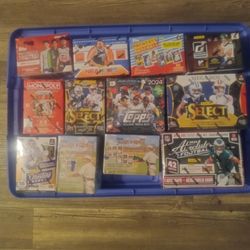 These Are All Sealed Boxes Panini &Tops