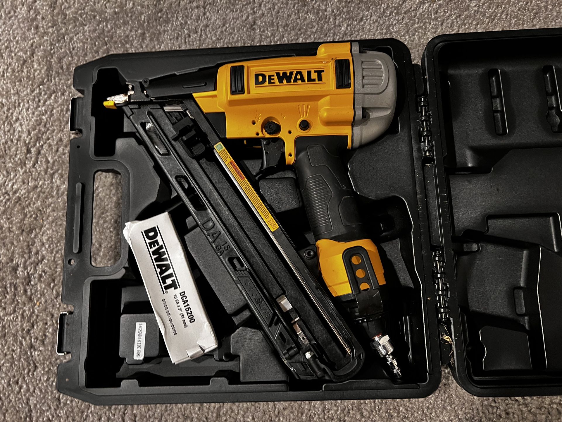 DeWalt Air Compressor Nail Gun