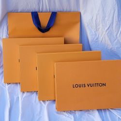 Louis Vuitton Boxes 4 With Bag - No Wear