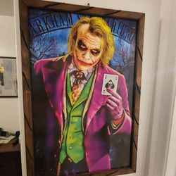 joker 35 ^ inches × 24 <> inches
