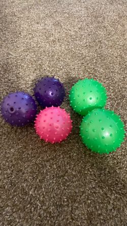 Sensory Balls - set of 6