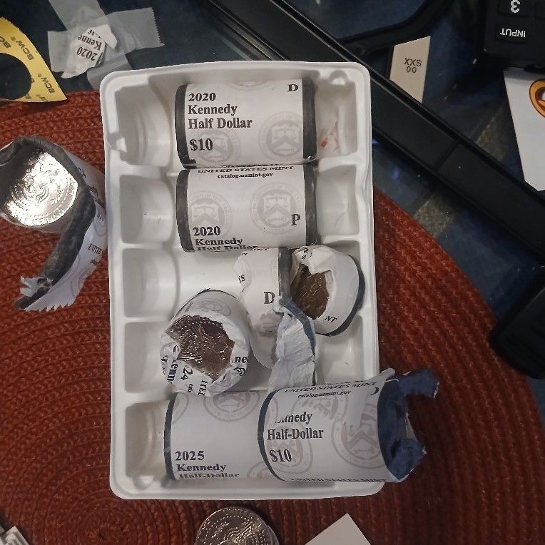 (4) BU KENNEDY HALF DOLLAR SETS