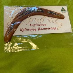 Authentic Australian Boomerang  $20