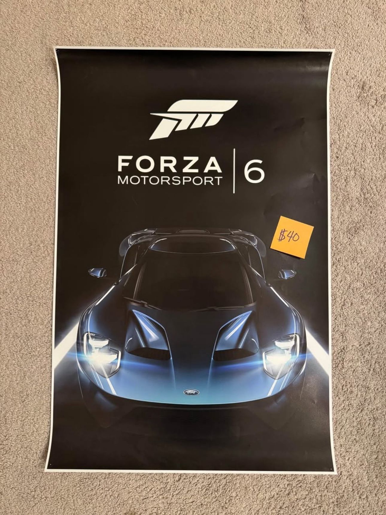 Large Video Game Poster