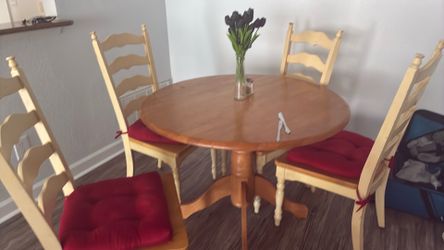 Table and chairs