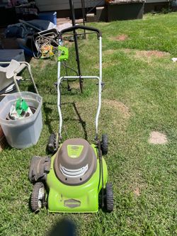 Electric lawnmower $70