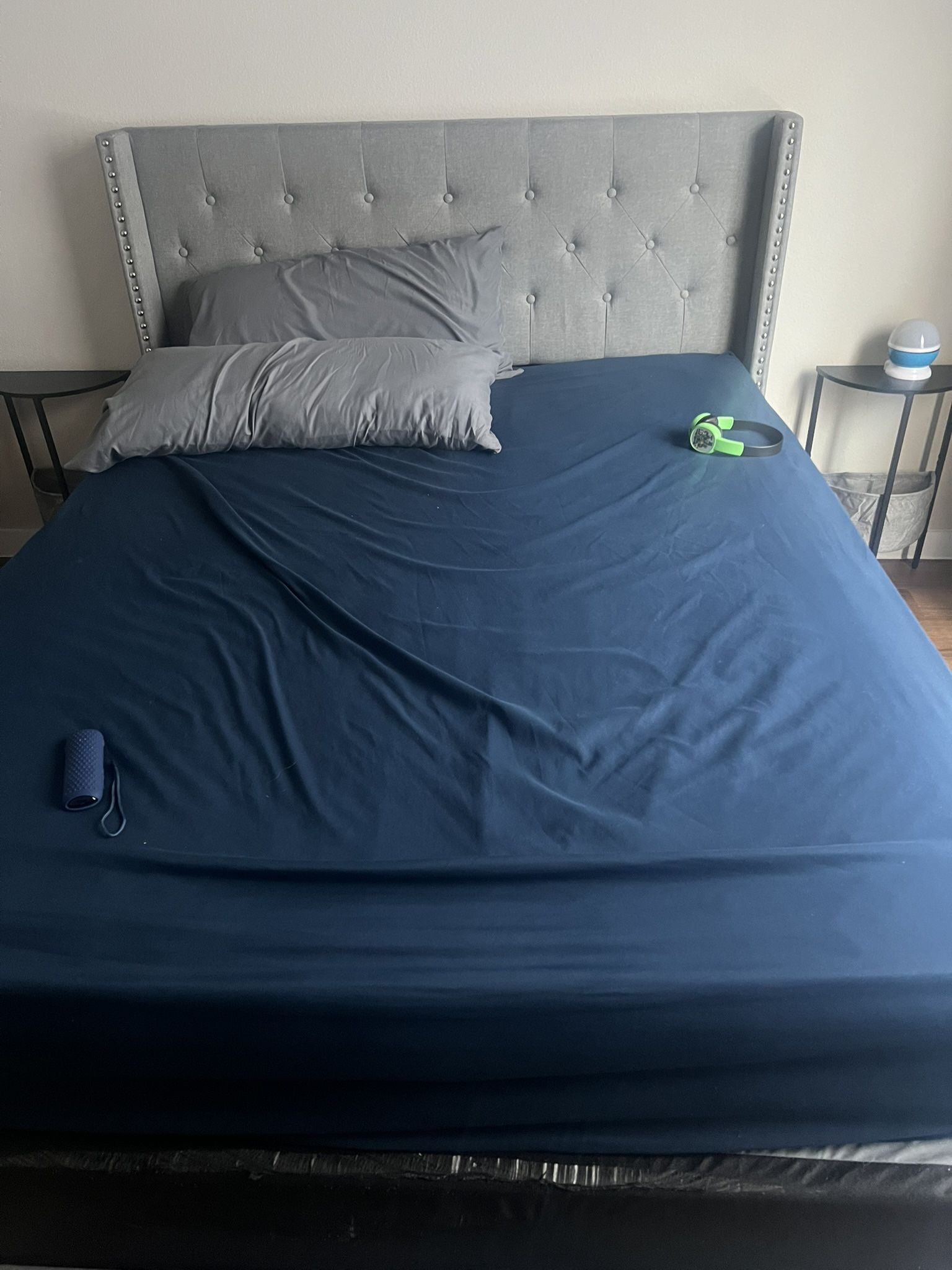 Queen Mattress/headboard With Frame