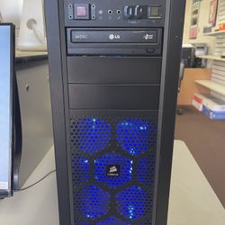 Gaming Computer Tower Intel I7 1TB SSD HD Win 11
