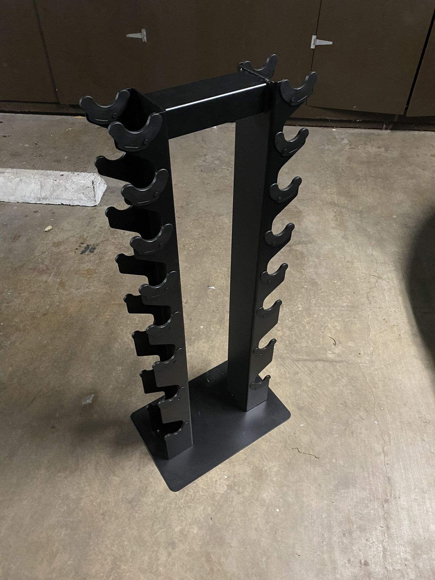 8 tier Vertical Dumbbell Rack