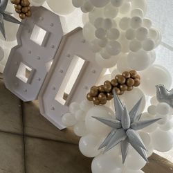80th Birthday Setup