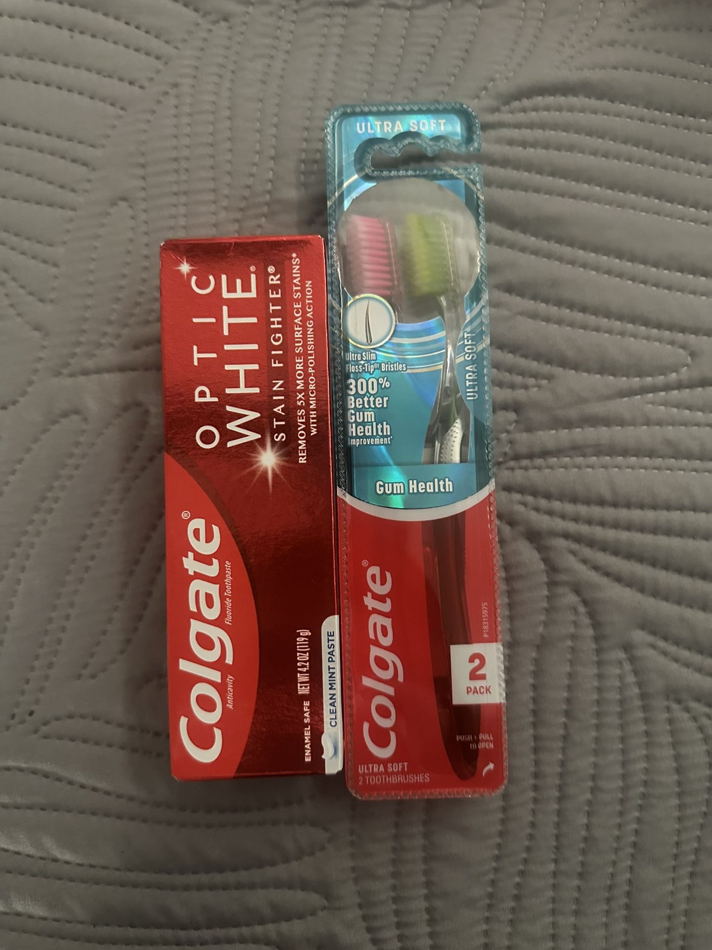 Colgate Toothpaste and Toothbrush-NEW