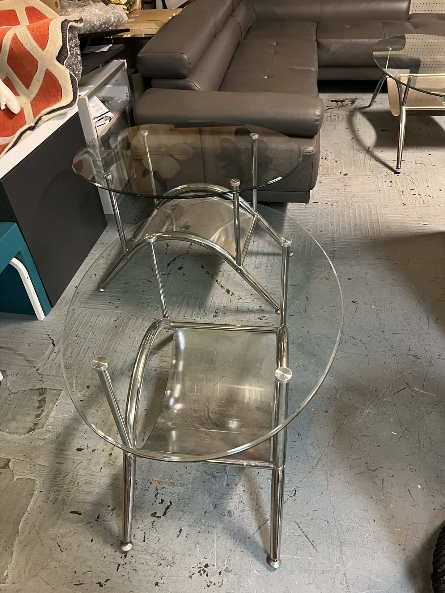 Three Piece Coffee And End Tables