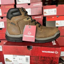 WOLVERINE COMPOSITE TOE BOOTS SIZE 13 Only