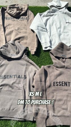 Essentials hoodies for men/women/kids