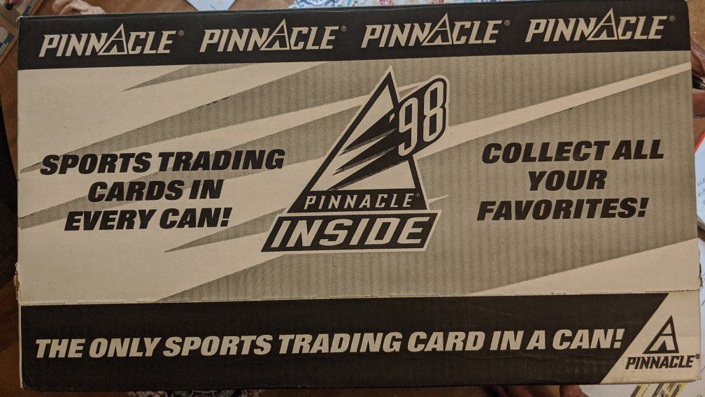 #48 Count Case of Pinnacle 1998 Baseball Cards in Tin