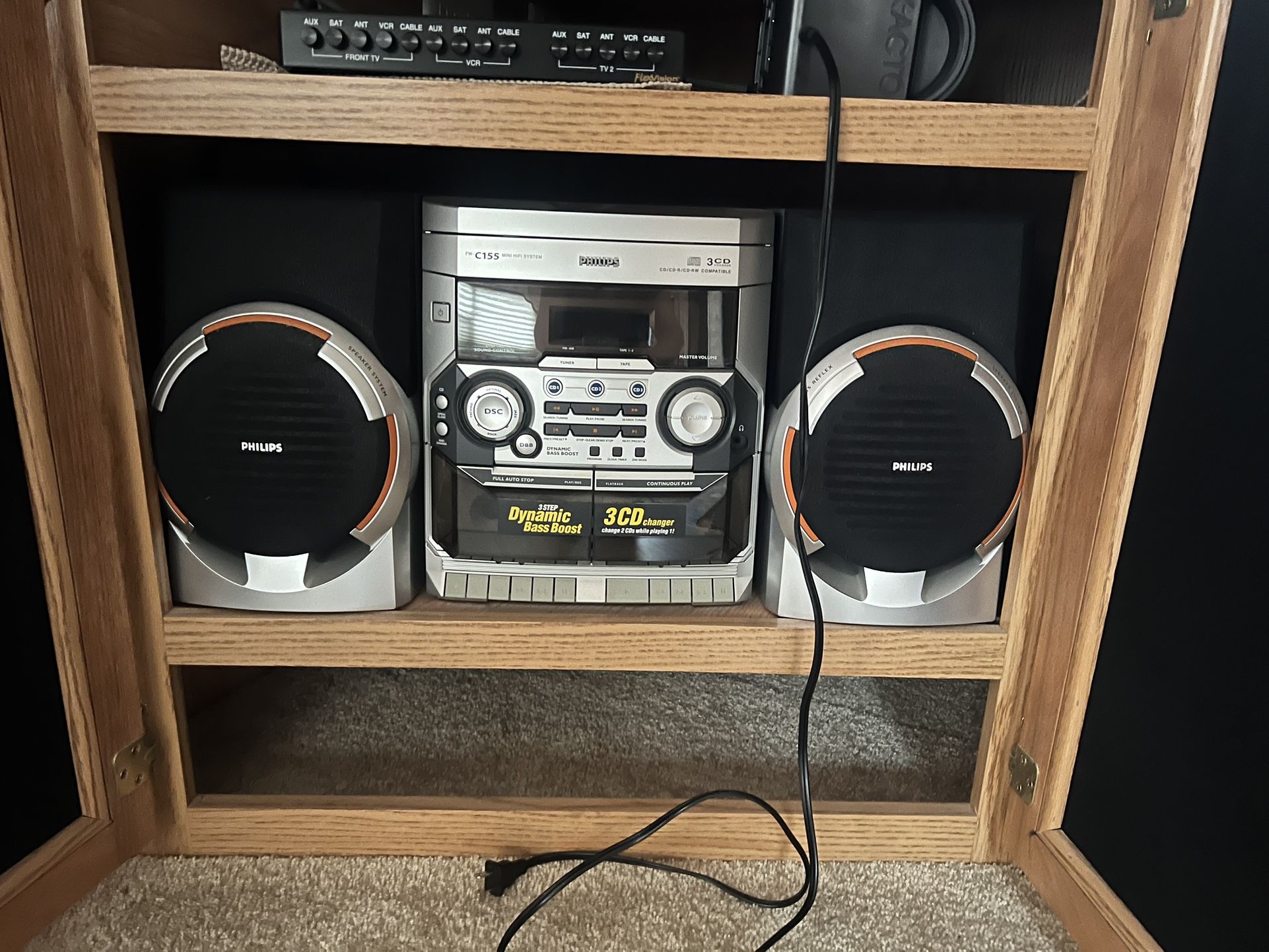 Philips CD/ Cassette Player