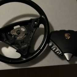 Porsche steering wheel 