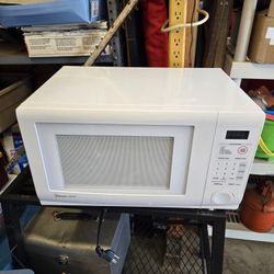 White Microwave