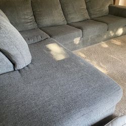 Grey Sectional Couch 