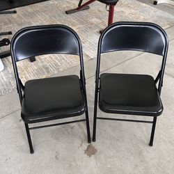 Black Metal Chairs