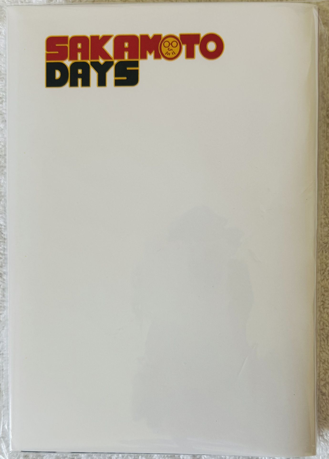 Limited “Sakamoto Days” Blank Manga Cover