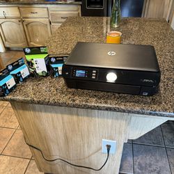HP Envy 4500 Wireless All-In-One Inkjet Printer Scan Copy Scanner copier with ink