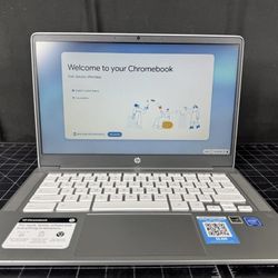 HP Chromebook 14a-na0020nr Laptop - Celeron N4020 - 4GB RAM - 32GB eMMC