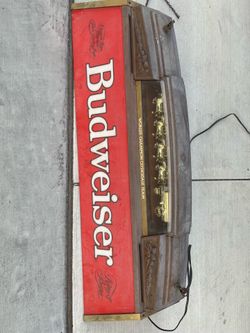 Budweiser sign