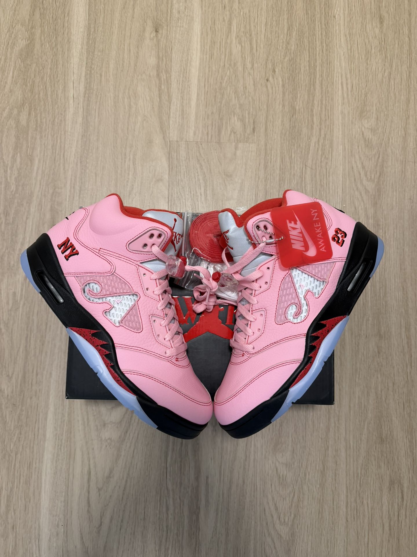 Jordan 5 Awake NY Size 10.5 Brand New Og All Proof Of Purchase