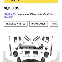 4” Lift Kit Ford F-150 4x2