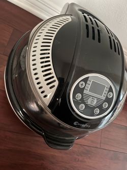 NEW CookJoy Air Fryer Oven with Rotisserie Basket