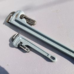 RIDGID ALUMINUM PIPE WRENCHS