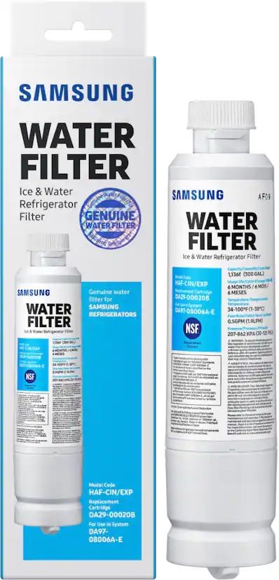 2 New Samsung Water Filters For Refrigerator 