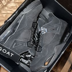 Retro 4 Black Cats Size 13 
