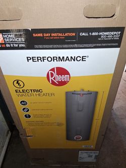 Electric Water Heater-40 gal (brand new)$490