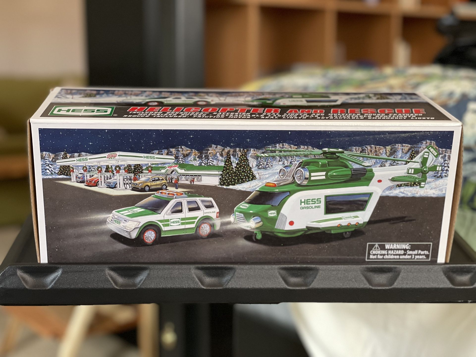 Hess Toy Truck helicopter and rescue 2012