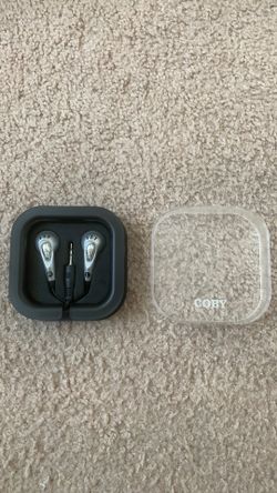 Brand new Coby wired earbuds