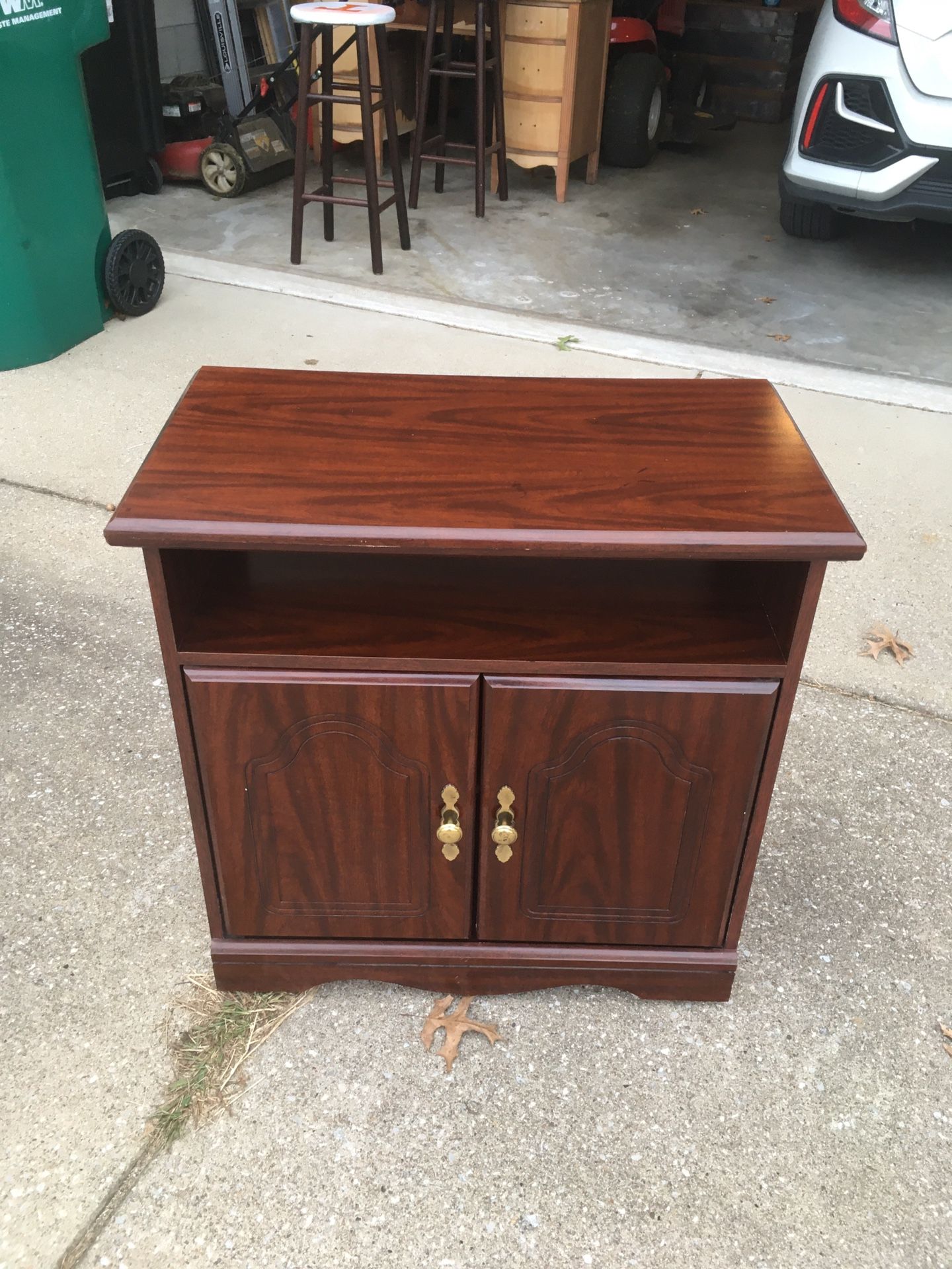 Wood TV Stand