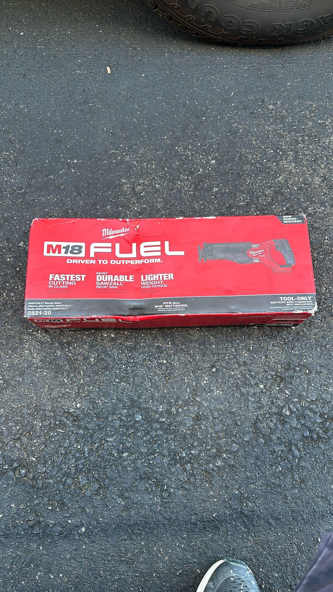 Milwaukee Fuel Sawzall