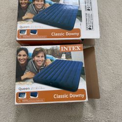 Queen Size Classic Downy Air Mattress 