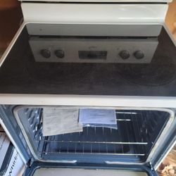 Whirlpool stove and microwave hood