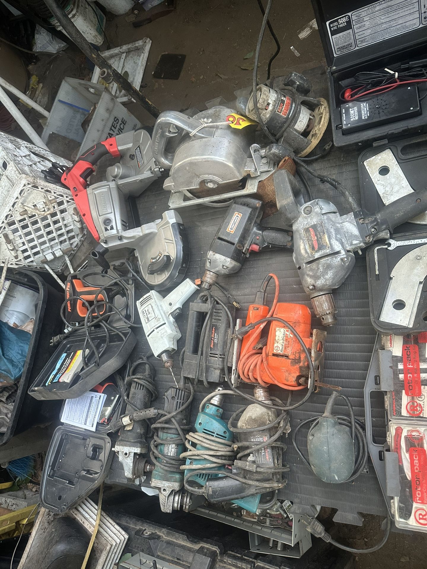 Assorted tools
