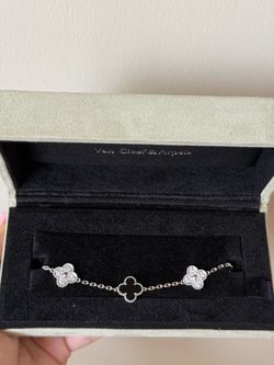 Van Cleef & Arpels Onyx and Diamond Bracelet