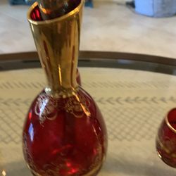 Murano Wine Set- Never Used